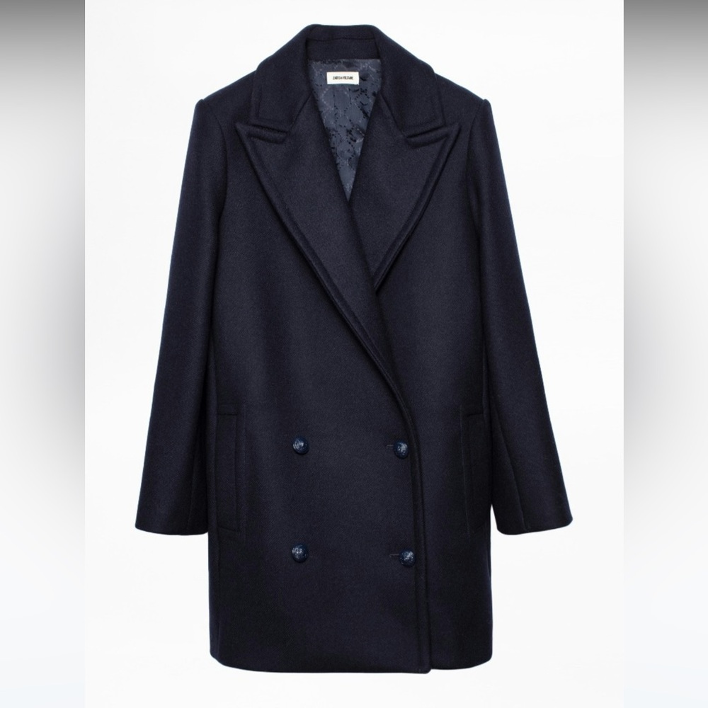 Zadig & Voltaire Motty Studs Coat XS